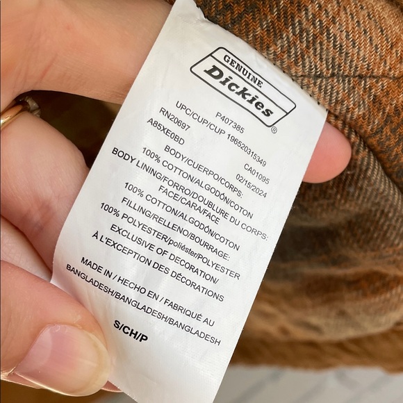 Dickies Tan Work Jacket - Picture 9 of 10